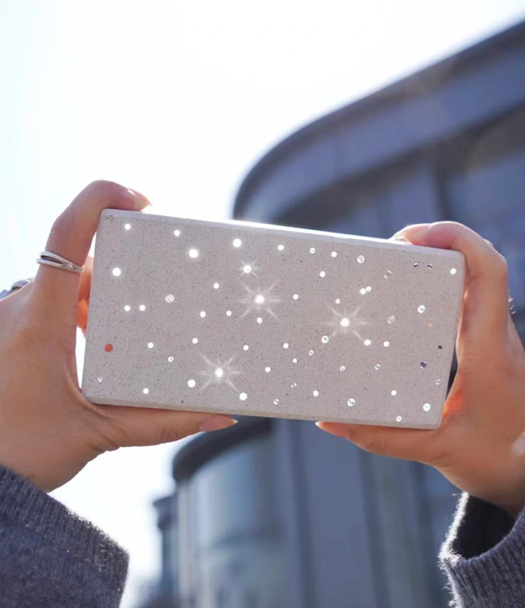What materials are cement translucent panels mainly made of?