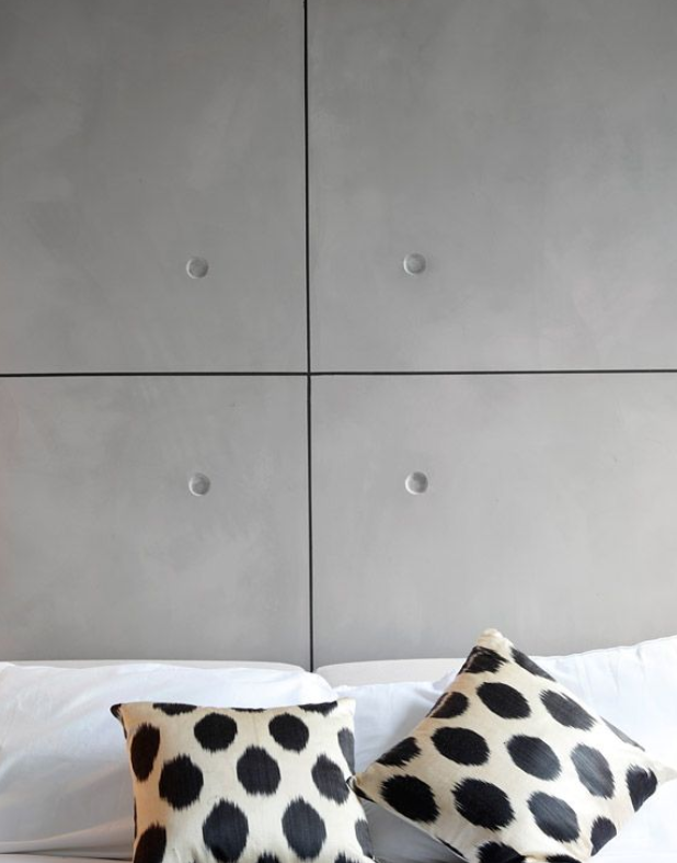 How to use the natural texture of fair-faced concrete for aesthetic design?
