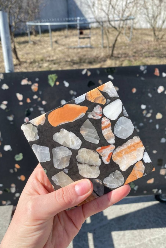 What is the approximate service life of terrazzo?