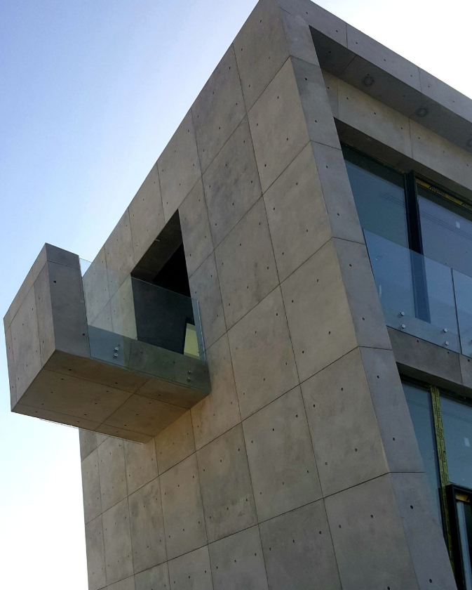 What is the load-bearing capacity of fair-faced concrete cement board?