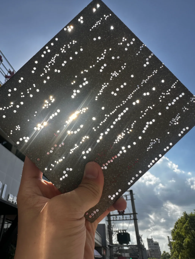 What is transparent cement board?