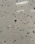 Lincoln White Small Particle Terrazzo Decorative Panel