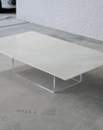 Cloud Jade Natural Marble Elegant Rustic Easy Clean Furniture Coffee Table