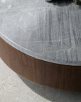 Milan Grey Natural Marble High-end Fashion Leisure Furniture Combination Coffee Table