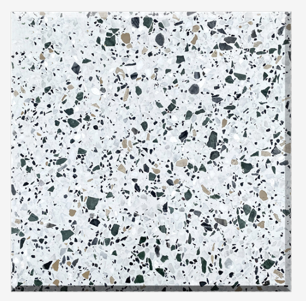 Luxury stone terrazzo matte finish tiles for outdoor spaces and interior floors