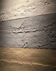 Rough textured craft style wall decoration rammed stone slabs