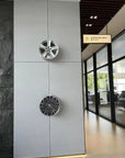 Smooth textured fair-faced concrete cement wall decorative panel using HPC