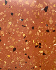 The preferred material for modern design, red terrazzo slabs, suitable for walls and floors