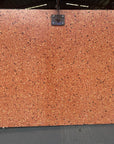 The preferred material for modern design, red terrazzo slabs, suitable for walls and floors