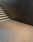 Modern grey terrazzo tiles for interior flooring projects