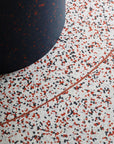 Textured stone finish terrazzo tiles for sophisticated garden paths and terraces