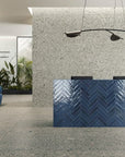 Luxurious terrazzo tiles with the look of stone, suitable for interior wall flooring