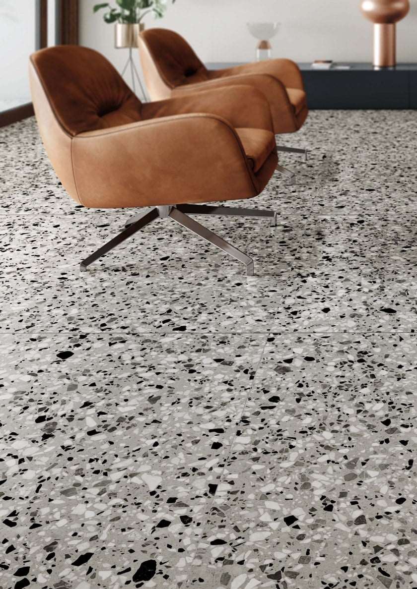 Small Grain Mosaic Terrazzo Decorative Panel