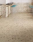 Stone Effect Terrazzo Tile with Matte Finish for Elegant Patio Floors