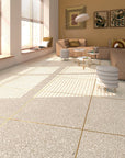 Polished Grey Stone Terrazzo Tiles for Sleek Indoor Areas