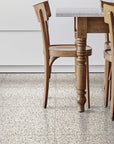 Elegant stone finish terrazzo tiles for chic interior flooring projects