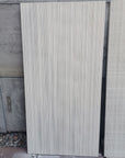 Custom woodgrain slotted fair-faced concrete decorative panels