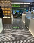 Regularly Arranged Combination Of Mosaic Terrazzo Floor Decorative Panels