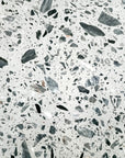 Off-white stone look terrazzo tiles for stylish indoor and outdoor spaces