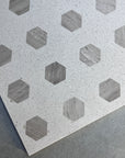 Hexagonal regular marble aggregate mosaic decorative board manufacturer customized terrazzo prefabricated board