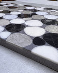 Natural marble aggregate mosaic concrete mosaic floor decorative panel