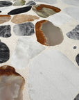 Mosaic decorative concrete precast panel natural marble aggregate terrazzo wall floor decorative panel