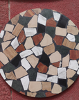 Marble floor and countertop decoration ice crack mosaic terrazzo slab