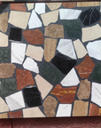 Marble floor and countertop decoration ice crack mosaic terrazzo slab