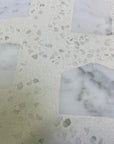 Natural marble mosaic terrazzo artificial stone floor decorative panel manufacturer custom production