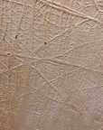 Orange fair-faced concrete cement wall decorative panel with unique texture imitating natural marble