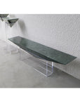 Cloud Jade Natural Marble Modern Minimalist Furniture Media Table