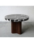 Calacatta Black Natrual Marble Tabletop Decoration Simple Fashion Furniture Dining Table