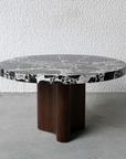 Calacatta Black Natrual Marble Tabletop Decoration Simple Fashion Furniture Dining Table