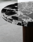 Calacatta Black Natrual Marble Tabletop Decoration Simple Fashion Furniture Dining Table