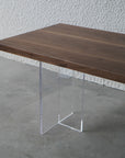 Walnut Simple And Elegant Large Space Design Furniture Dining Table