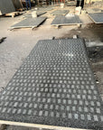 Regular grey natural marble terrazzo floor decorative panels, custom production, factory direct sales