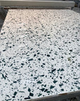 Matte Grey Terrazzo Tiles for Terrace Flooring, Elegant and Durable